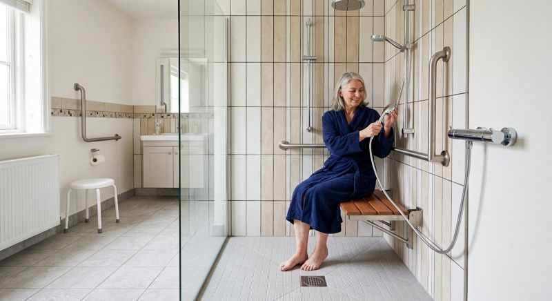 Handicap Shower Installation in Bucks County, PA