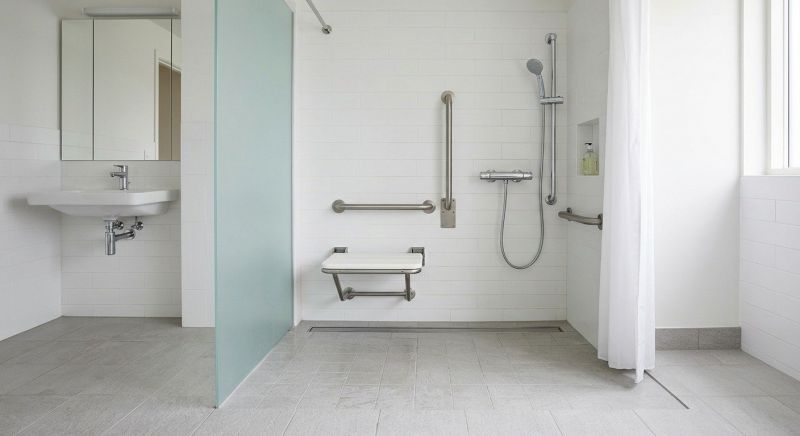 Handicap Shower Installation in South Portland, ME