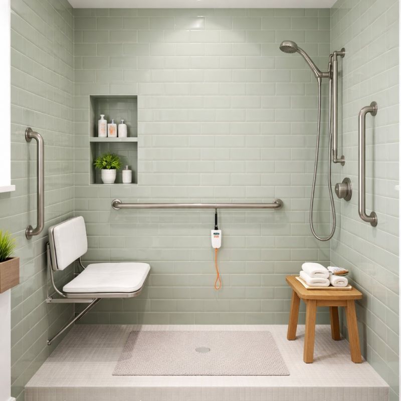 Elderly Shower Installation in Pinellas County, FL