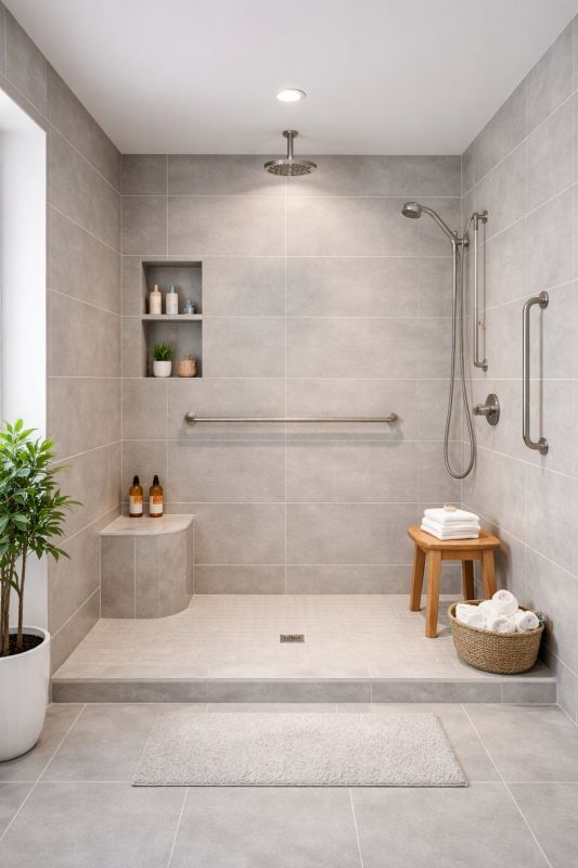 Shower Stall Installation in Manchester, NH